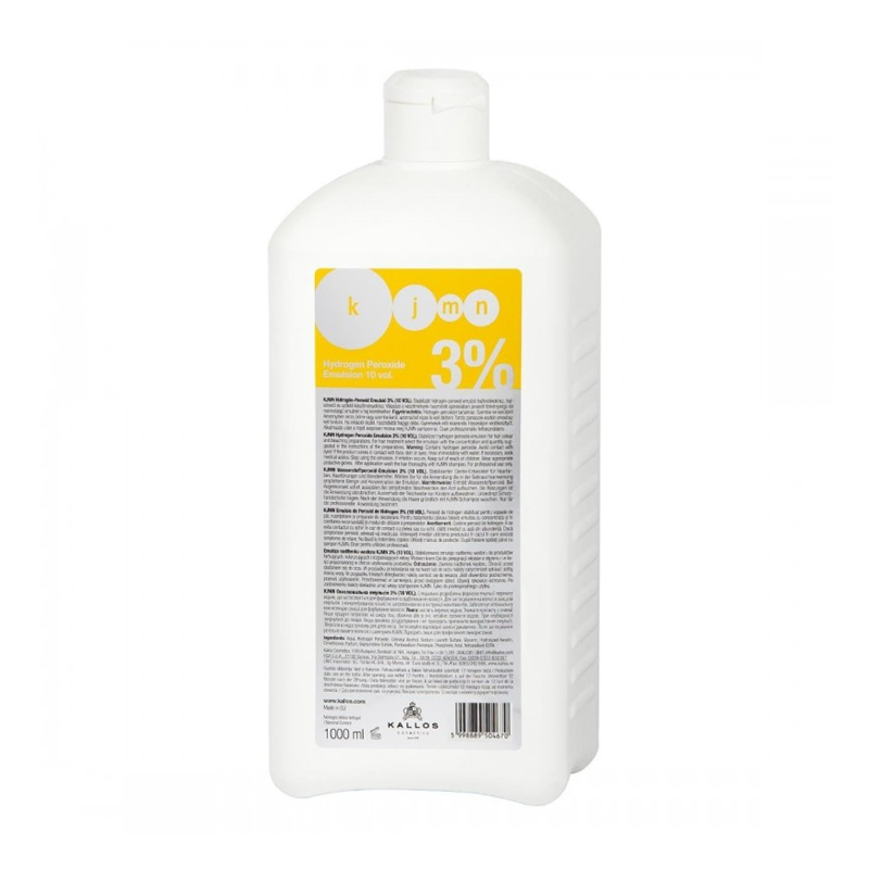 Окислювальна емульсія Kallos Cosmetics KJMN Hydrogen Peroxide Emulsion 3% 10 vol, 1 л